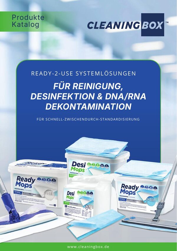 CleaningBox Katalog 2026 – Titelseite