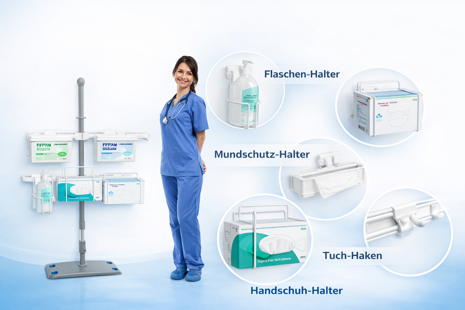 CleanStation Wandhalterungssystem