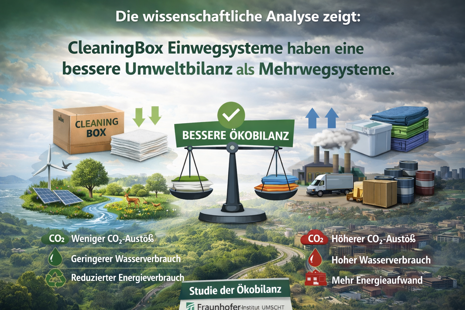 Vergleich: Altes System vs. CleaningBox