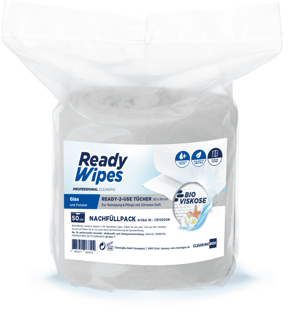 ReadyWipes Påfyllning Glass & Windows