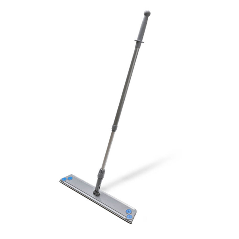 Wischset Trockenreinigung 60 cm mit Schaumstoff-Pad & Teleskopstiel