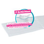 CleaningBox Cleaning mops impregnable, 42x13 cm white, 10 pieces