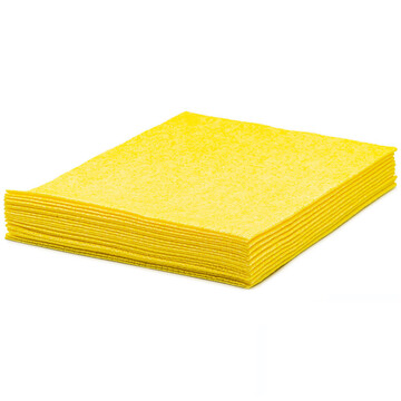 CleaningBox MicroNet Cleaning Wipes Yellow, 40 x 30 cm,...