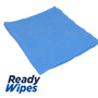 CleaningBox 5-in-1 Compostable ReadyWipes furniture & surfaces 50s Dispenser box blue, 30x30 cm