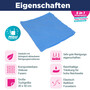 CleaningBox 5-in-1 Kompostierbare ReadyWipes Mbel & Oberflchen 50er Spenderbox Blau, 30x30 cm