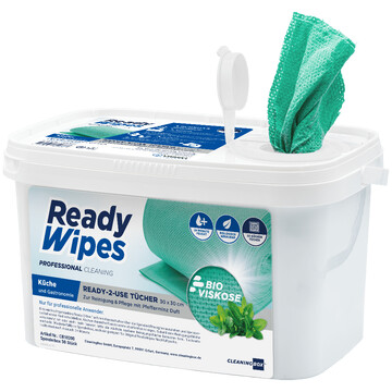 CleaningBox 5-in-1 Kompostierbare ReadyWipes Gastronomie...