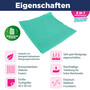 CleaningBox 5-in-1 Kompostierbare ReadyWipes Gastronomie & Küche 50er Spenderbox Grün, 30x30 cm