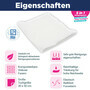 CleaningBox 5-in-1 Kompostierbare ReadyWipes Glas & Fenster 50er Spenderbox Wei, 30x30 cm