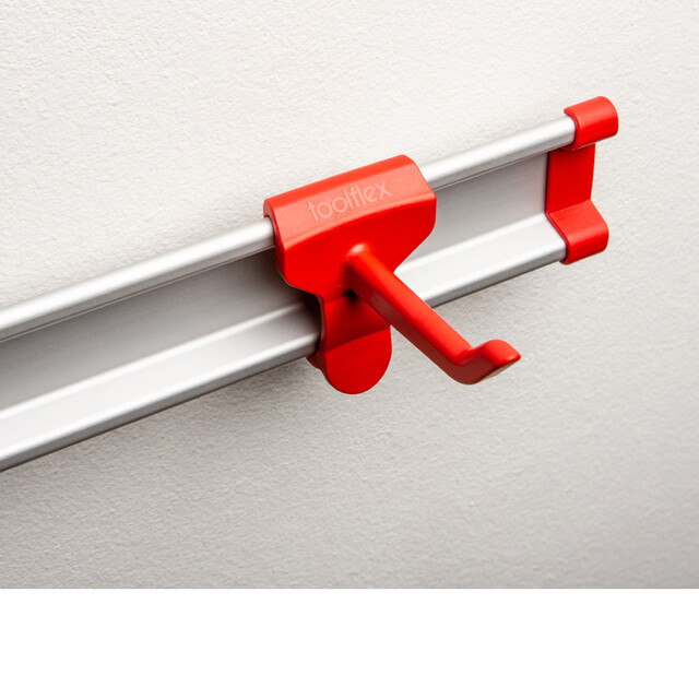 Toolflex One hook 3-pack in red
