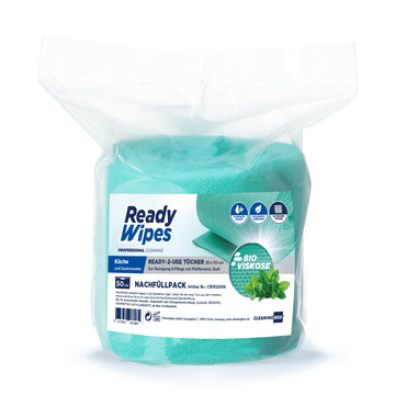 CleaningBox 5-in-1 Compostable ReadyWipes Gastronomy &...