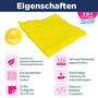 CleaningBox 5-in-1 Kompostierbare ReadyWipes Sanitr & Bad 50er Nachfllpackung Gelb, 30x30 cm