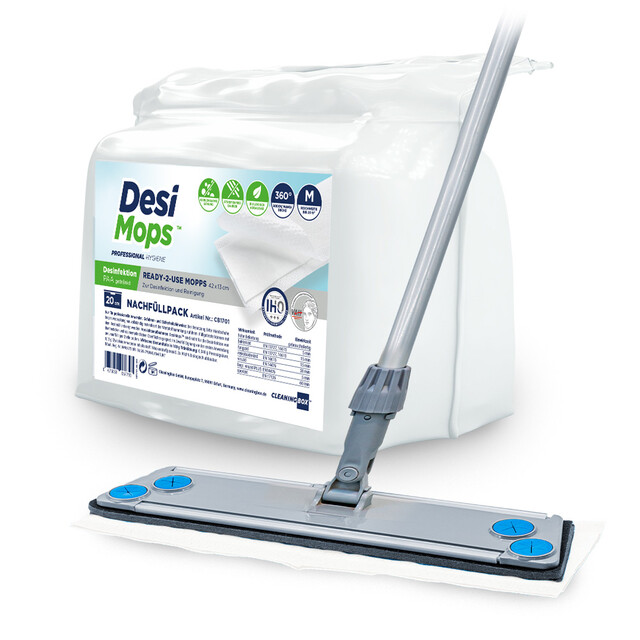 CleaningBox DesiMops M range up to 20 m, 42x13 cm,...