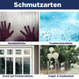 CleaningBox 5-in-1 Kompostierbare ReadyWipes Glas & Fenster 50er Nachfllpack Wei, 30x30 cm
