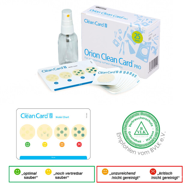 Clean Card PRO Starter-Kit 25 Clean Cards