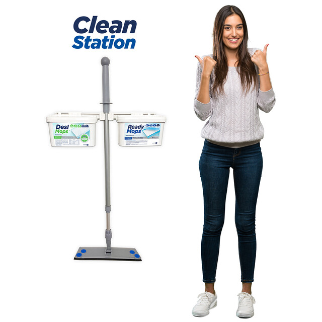 CleanStation mit 2 x Boxenhaltern und 1 x...