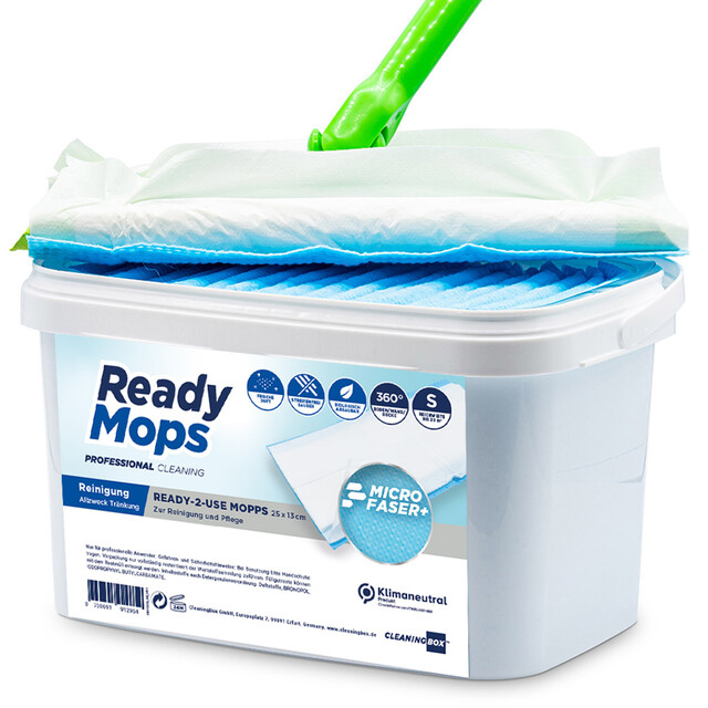 CleaningBox ReadyMops S Allzweck Reichweite 20 m, 25x13...