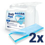 CleaningBox ReadyMops L Allzweck Reichweite 35 m², 42x13 cm, blau, 2 x 12er Nachfüllpack