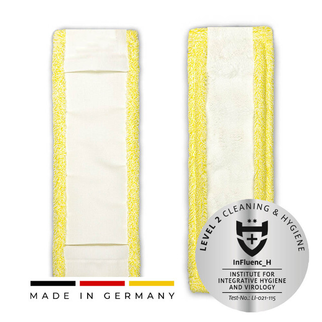 SlimTEX Flip Allround-Reinigungsmopp, 40 cm, gelb/wei