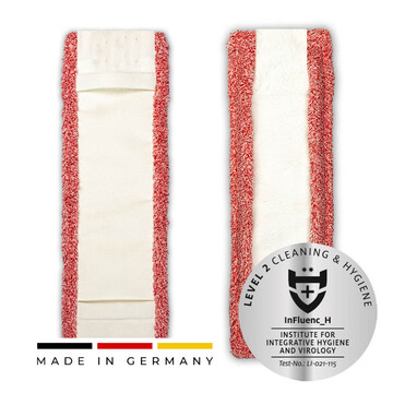 SlimTEX Flip Allround-Reinigungsmopp, 40 cm, rot/wei