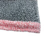 SlimTEX Flip Igel Reinigungsmopp mit Borsten, 40 cm, grau/rot