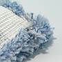 SYMTO Speedy Microfaser-Microborsten-Premium-Mopp, 40 cm, blau/grau