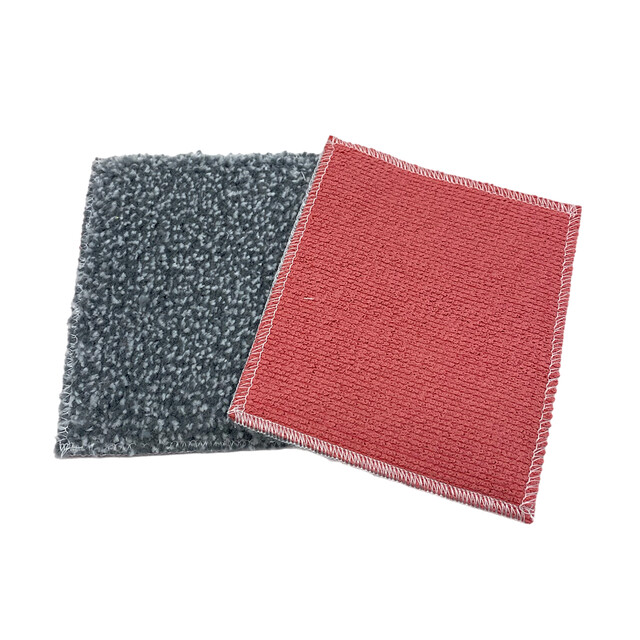 SYMTO Schwammersatz PU-Microfaser/Microborsten rot/grau,...