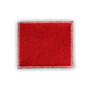 SYMTO Schwammersatz PU-Microfaser/Microborsten rot/grau, 13,5  x 11,5cm