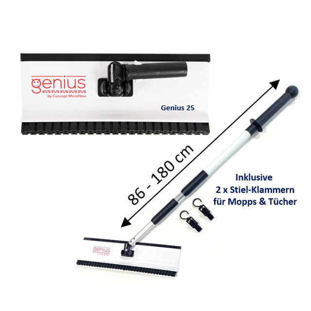 Genius 3-in-1 Profi-Wischset 25 cm