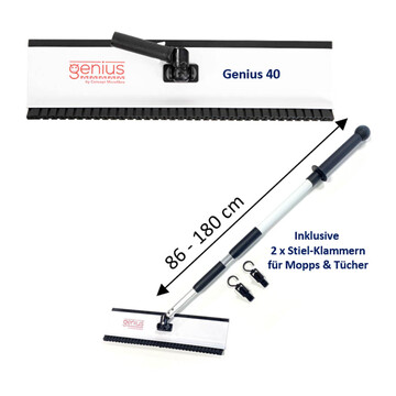 Genius 3-in-1 Profi-Wischset 40 cm