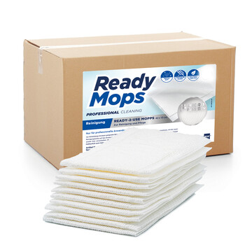 CleaningBox Cleaning mops impregnable, 42x13 cm white,...