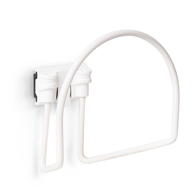 Schlauch/Kabel-Halter, wei