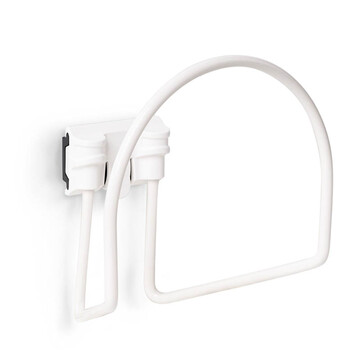 Schlauch/Kabel-Halter, wei