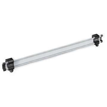 CleanStation Wandschiene ohne Halter, 54 cm, schwarz