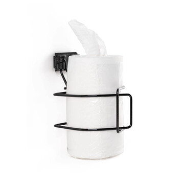 Kanister-/Rollenspender-Halter, schwarz