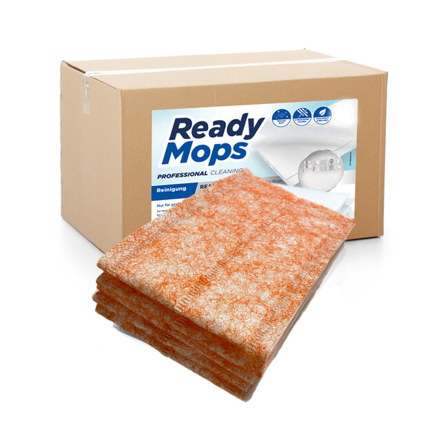  CleaningBox ScrubMops, 42x13 cm orange, 250 Stck