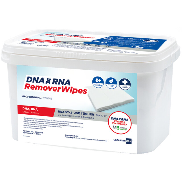 DNA & RNA RemoverWipes Biofaser 35er Spenderbox Wei,...