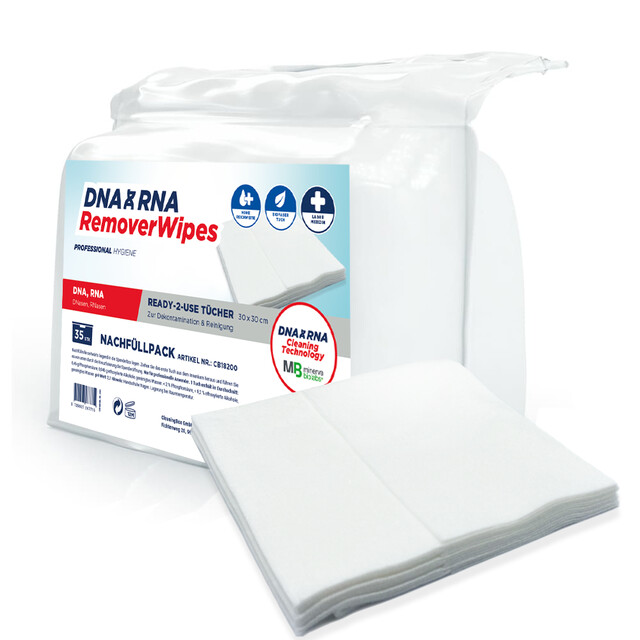 DNA & RNA RemoverWipes Biofaser 35er Nachfller Wei,...