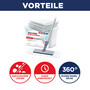 CleaningBox DNA & RNA RemoverMops P Reichweite bis 20 m, 42x13 cm, wei, 2x 20er Nachfller