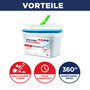  CleaningBox DNA & RNA RemoverMops S Reichweite bis 20 m, 25x13 cm, blau, 5er ZIP-Pack